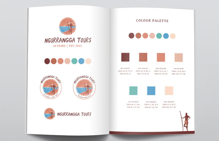 10 Year celebration branding design 