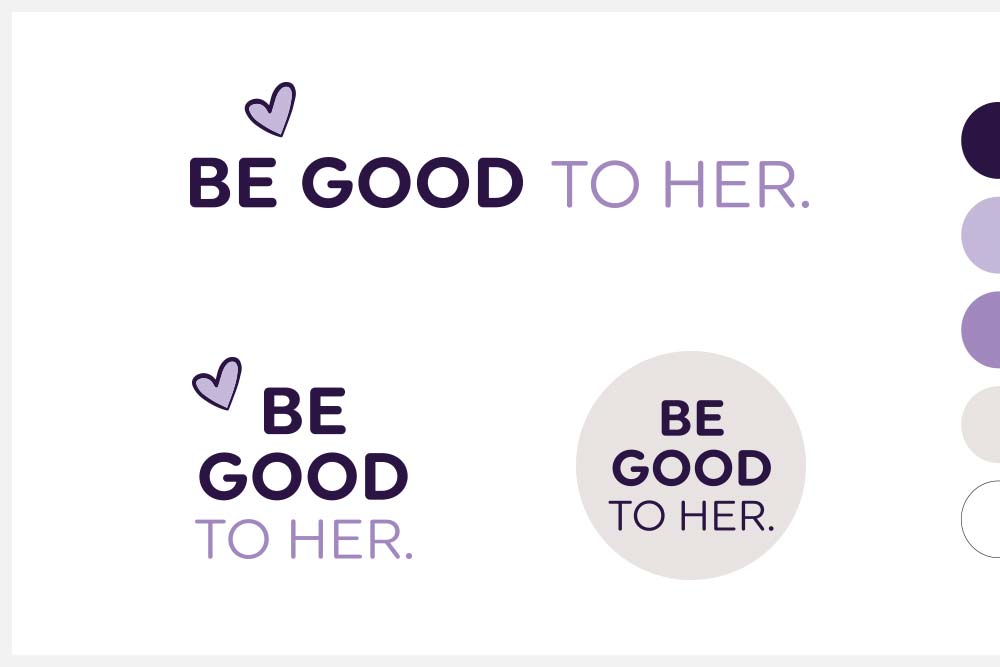 additional logo design layouts along with colour palette