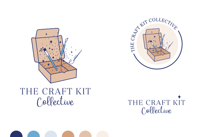 Colour palette, logo and sub logos