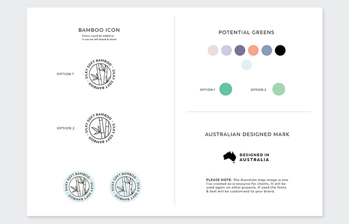 potential icons & colour palette development for lactivate