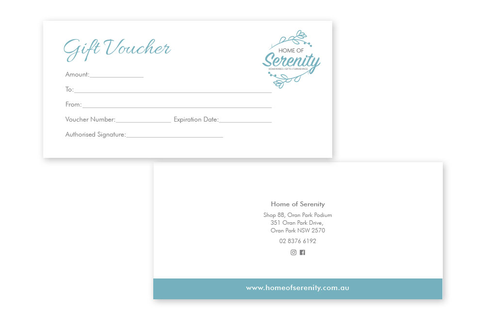 gift voucher design