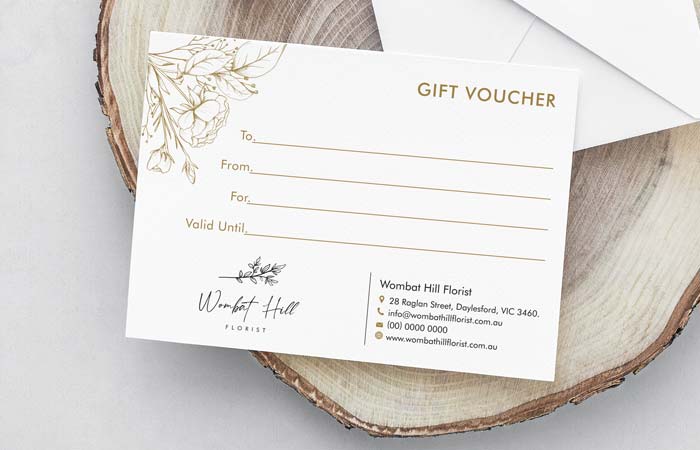 shop gift voucher design